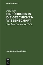 Book cover of Einführung in die Geschichtswissenschaft (5th ed.) by Paul Kirn