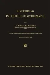 Book cover of Einführung in die höhere Mathematik (2nd ed.) by Emanuel Czuber