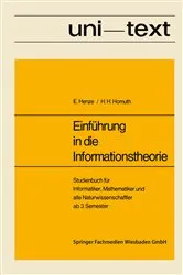 Book cover of Einführung in die Informationstheorie (3rd ed.) by Ernst Henze