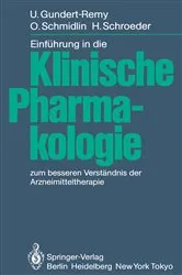 Book cover of EinfÃ¼hrung in die Klinische Pharmakologie by U. Gundert-Remy