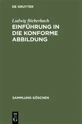 Book cover of Einführung in die konforme Abbildung (5th ed.) by Ludwig Bieberbach