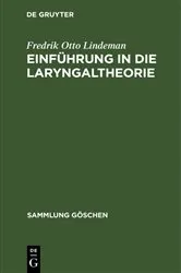 Book cover of Einführung in die Laryngaltheorie by Unknown