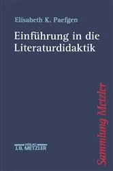 Book cover of Einführung in die Literaturdidaktik by Elisabeth K. Paefgen