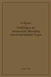 Book cover of Einführung in die mathematische Behandlung naturwissenschaftlicher Fragen by Alwin Walther