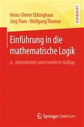 Book cover of Einführung in die mathematische Logik (6th ed.) by Heinz-Dieter Ebbinghaus