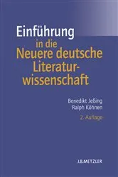 Book cover of Einführung in die Neuere deutsche Literaturwissenschaft (2nd ed.) by Benedikt Jeßing