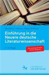 Book cover of Einführung in die Neuere deutsche Literaturwissenschaft (4th ed.) by Benedikt Jeßing