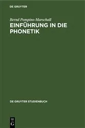 Book cover of Einführung in die Phonetik by Unknown