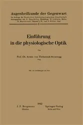 Book cover of Einführung in die physiologische Optik by Armin von Tschermak-Seysenegg