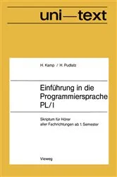 Book cover of Einführung in die Programmiersprache PL/I (2nd ed.) by Unknown