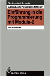 Book cover of Einführung in die Programmierung mit Modula-2 (2nd ed.) by Günther Blaschek