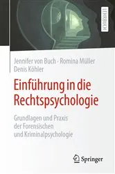 Book cover of Einführung in die Rechtspsychologie by Jennifer von Buch