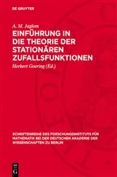 Book cover of Einführung in die Theorie der stationären Zufallsfunktionen by A. M. Jaglom