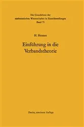 Book cover of Einführung in die Verbandstheorie (2nd ed.) by Hans Hermes