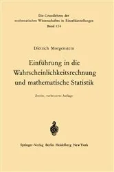 Book cover of Einführung in die Wahrscheinlichkeitsrechnung und mathematische Statistik (2nd ed.) by Unknown