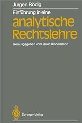 Book cover of EinfÃ¼hrung in eine analytische Rechtslehre by Unknown
