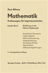 Book cover of Einfürung in die Höhere Mathematik (2nd ed.) by Gert Böhme