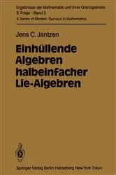 Book cover of EinhÃ¼llende Algebren halbeinfacher Lie-Algebren by J. C. Jantzen