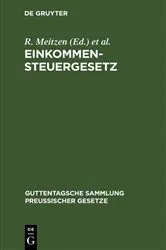 Book cover of Einkommensteuergesetz (4th ed.) by R. Meitzen