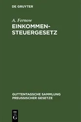 Book cover of Einkommensteuergesetz (5th ed.) by A. Fernow