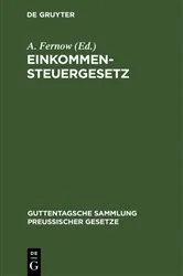Book cover of Einkommensteuergesetz (7th ed.) by Unknown