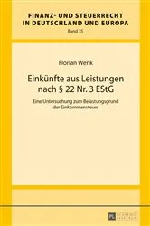 Book cover of Einkuenfte aus Leistungen nach § 22 Nr. 3 EStG by Unknown