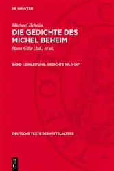 Book cover of Einleitung. Gedichte Nr. 1–147 by Hans Gille