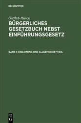 Book cover of Einleitung und Allgemeiner Theil (2nd ed.) by Unknown