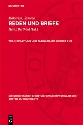 Book cover of Einleitung und Tabellen. Die Logoi B 2–29 by Heinz Berthold