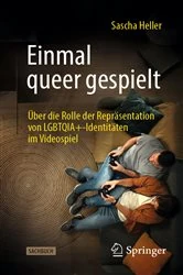 Book cover of Einmal queer gespielt by Sascha Heller