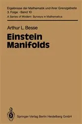 Book cover of Einstein Manifolds by Arthur L. Besse