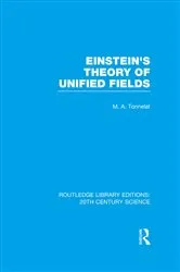 Book cover of Einstein's Theory of Unified Fields by Marie Antoinette Tonnelat