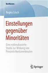 Book cover of Einstellungen gegenüber Minoritäten by Regina Lösch