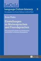Book cover of Einstellungen zu Muttersprachen und Fremdsprachen by Claudia Finkbeiner