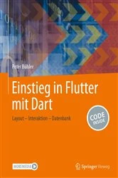 Book cover of Einstieg in Flutter mit Dart by Peter Bühler