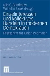 Book cover of Einzelinteressen und kollektives Handeln in modernen Demokratien by Nils C. Bandelow