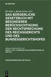 Book cover of Einzelne Schuldverhältnisse, §§ 433–704 (11th ed.) by Unknown