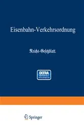 Book cover of Eisenbahn-Verkehrsordnung by Unknown
