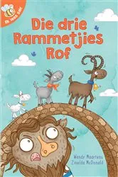 Book cover of Ek lees self 14: Die drie rammetjies rof by Wendy Maartens