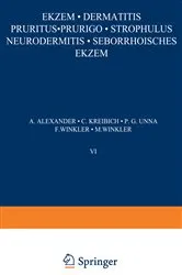 Book cover of Ekƶem · Dermatitis Pruritus · Prurigo · Strophulus Neurodermitis·Seborrhoisches Ekƶem by A. Alexander