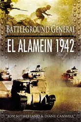 Book cover of El Alamein 1942 by Jon Sutherland