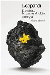 Book cover of El desierto, la retama y el volcán: Antología by Giacomo Leopardi
