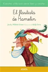 Book cover of El flautista de Hamelín by Jacob Grimm
