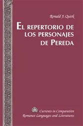 Book cover of El repertorio de los Personajes de Pereda by Tamara Alvarez-Detrell