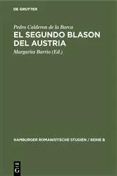 Book cover of El segundo blason del Austria by Pedro Calderon de la Barca