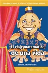 Book cover of El viaje matemático de una vida by Sarah Kartchner Clark