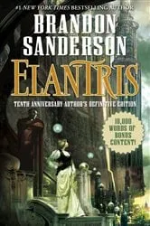 Book cover of Elantris by Brandon Sanderson