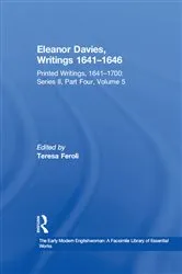 Book cover of Eleanor Davies, Writings 1641�1646 by Teresa Feroli
