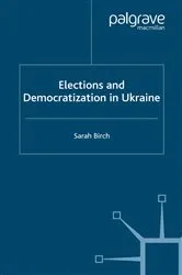 Book cover of Elections and Democratization in Ukraine by Unknown
