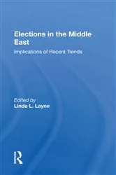 Book cover of Elections In The Middle East by Linda Layne
